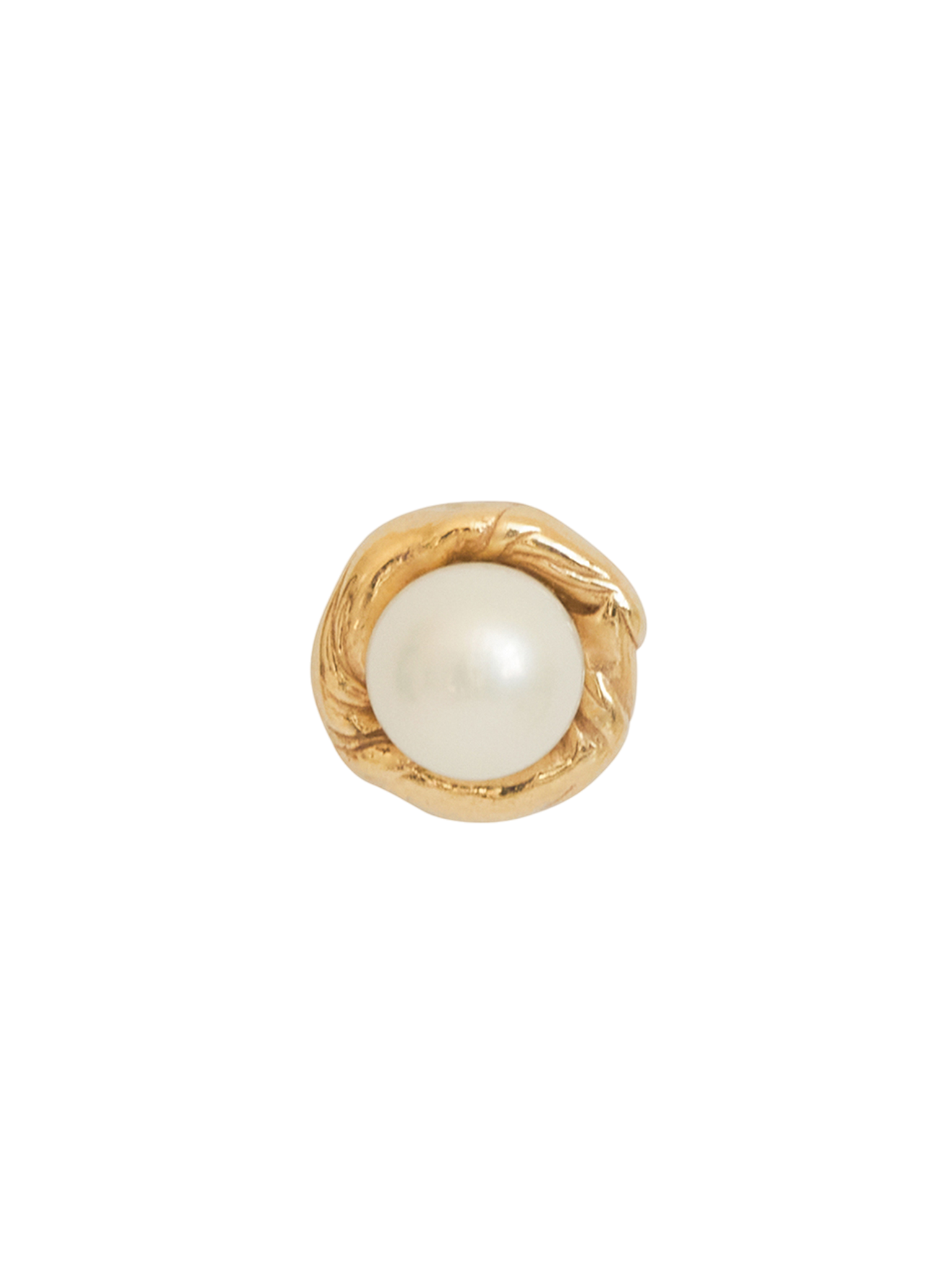 Petite lago pearl earrings